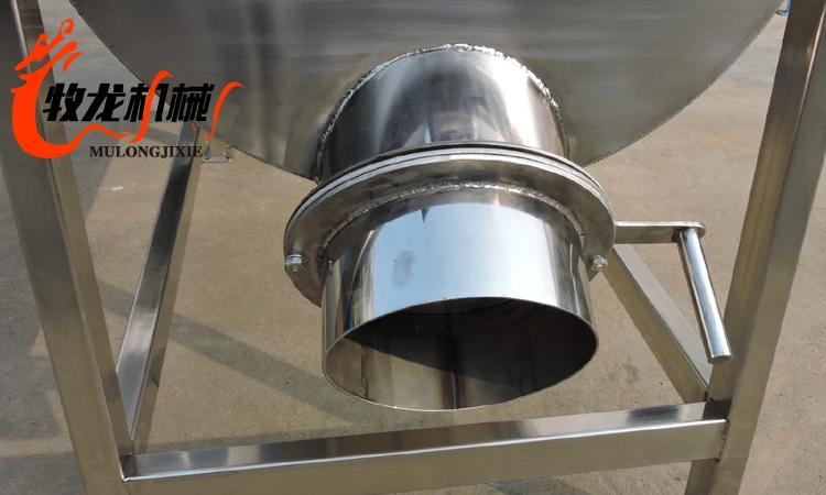 stainless steel fertilizer pellets  mixer crumb rubber mixer 200KG