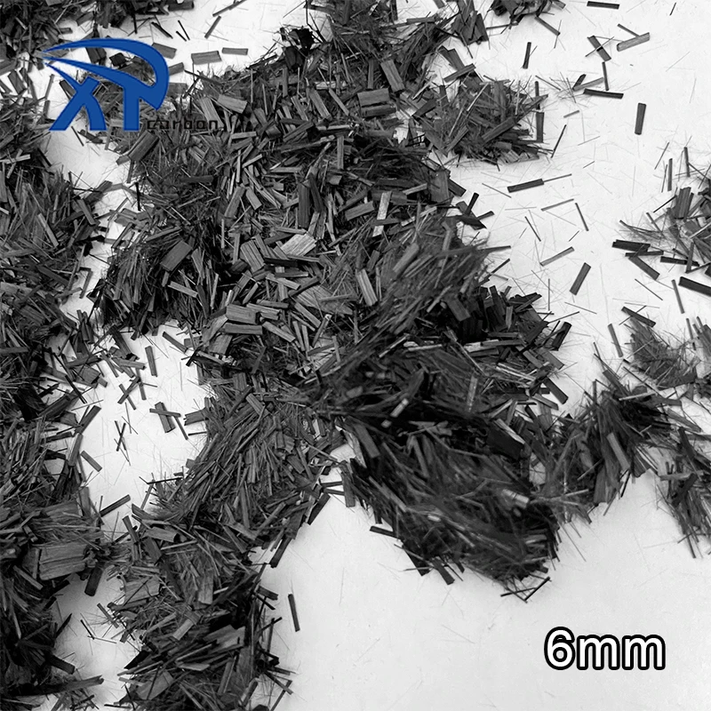 Hot Sale Factory Direct Price 12K Carbon 4mm 6mm 10mm Chopped Strands Scrap Roving alibaba Supplier