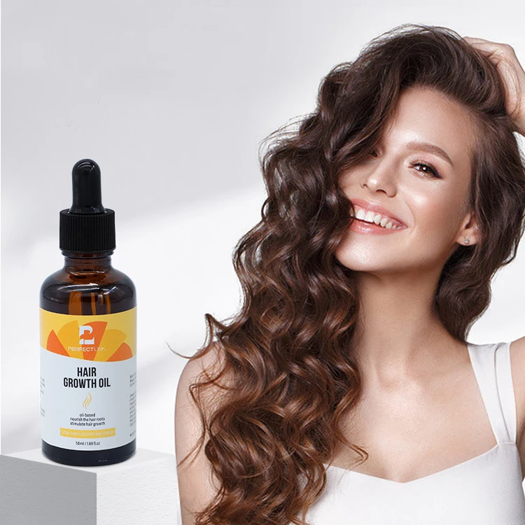 Create Your Label Hair Care  Ginger Smoothing Nourishing Anti Loss Regrowth Scalp Elixirs Private Label Hair Growth Oil Serum