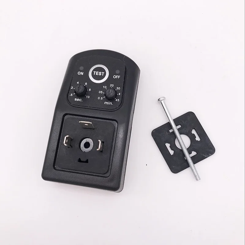 24VDC 220V AC  Electric Drain Timer connector for solenoid valve automatic drain water controller DIN43650A