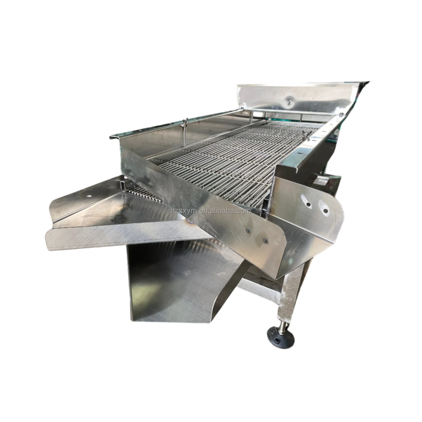 Wholesale Stainless Steel Small Automatic Electric linear vibrating sieve machine