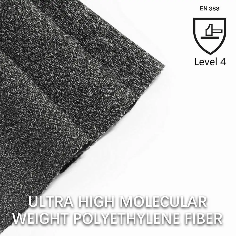 Manufacturer- supplied Black Woven Waterproof Fabric Abrasion Resistant Style UHMWPE for Sportswear