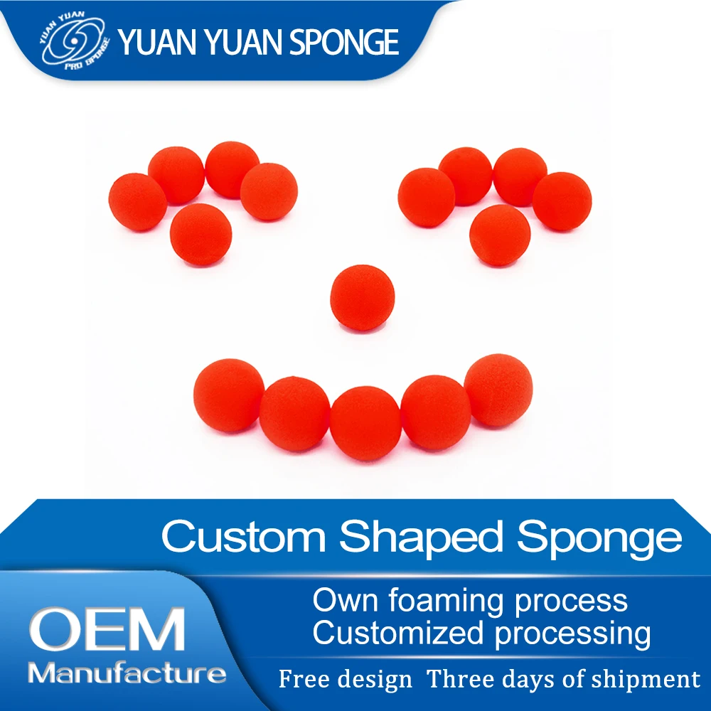 Popular Finger Sponge Ball Magic Tricks Classical Magician Illusion Comedy Close-up Stage Card Sponge Foam Ball
