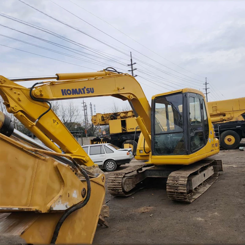 Оригинальный экскаватор KOMATSU б/у komatsu pc60-7 pc60 для продажи