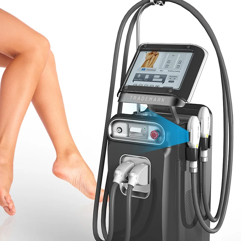 IPL laser hair removal machine  Sapphire handpiece Multi-function  Painless Skin Rejuvenation 3 in 1