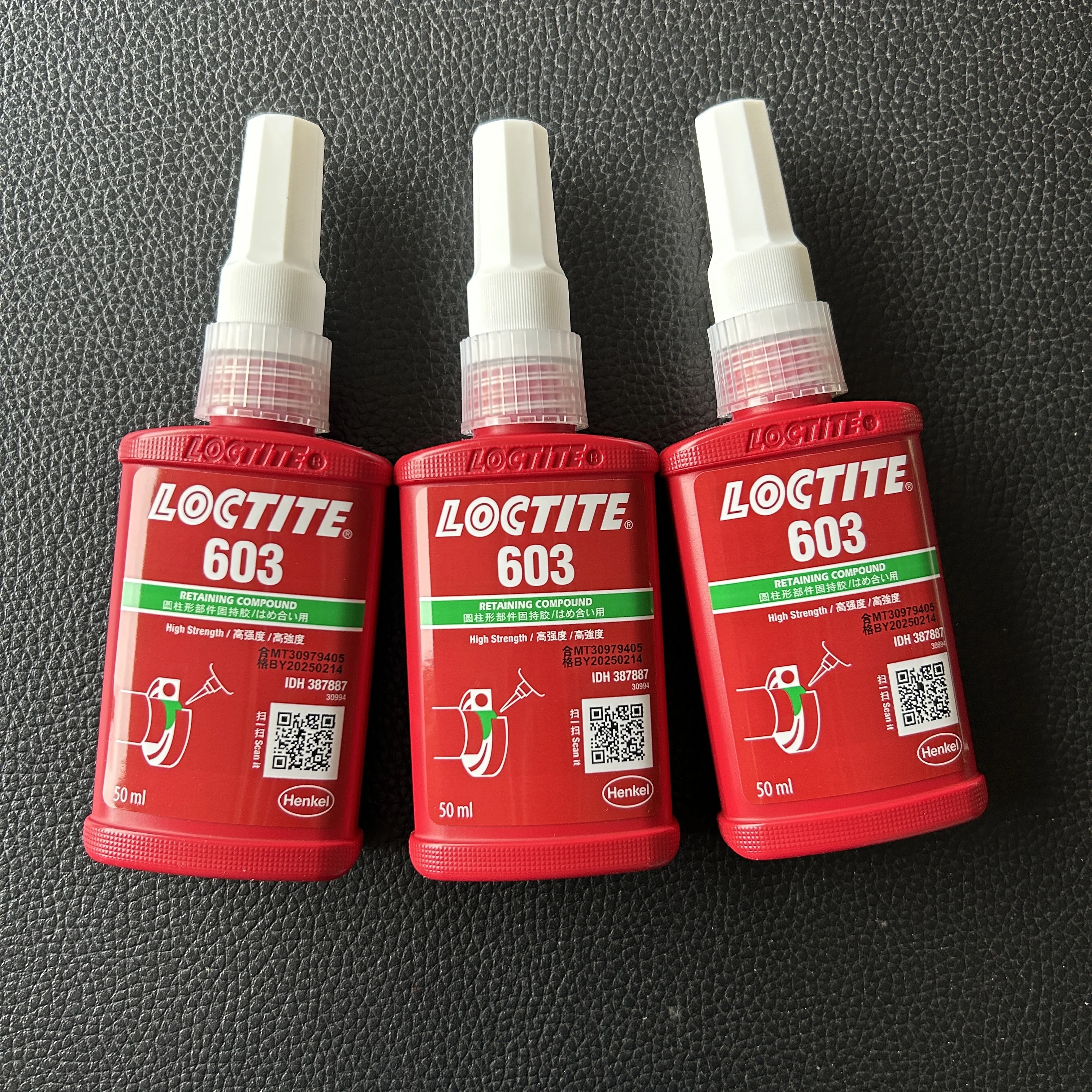 Original henkel Loctite 603 50ml  high strength retaining compound