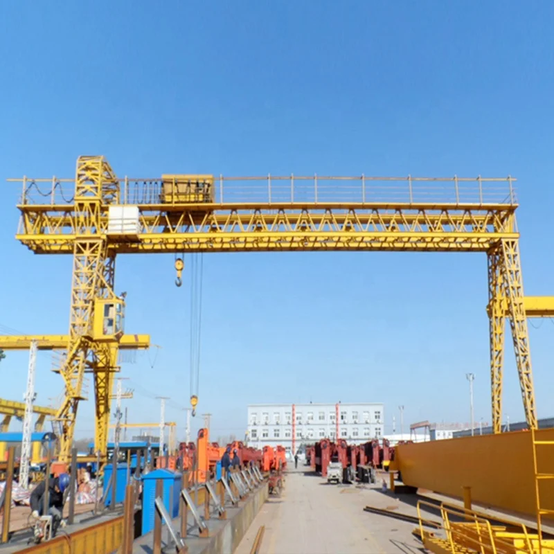 Factory Price 10 Ton a Frame Double Beam Gantry Crane 20 30 40 for Sale