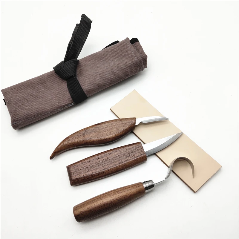 Spoon Hook Knife Tool Set For Wood Carving