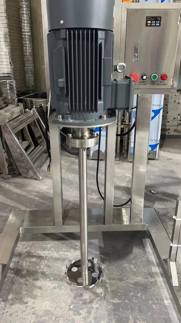 SUS304 high shear Automatic Pigment Ink Color Dyes Car Paint Mixing Machine Mixer Disperser Price For Sale