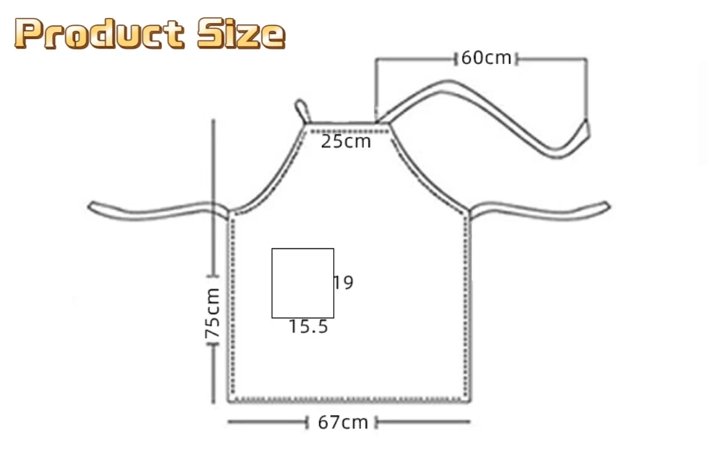 High quality household work apron Custom Logo Chef Cotton/Polyester Waiter Unisex Uniform Cooking Kitchen Bar Aprons