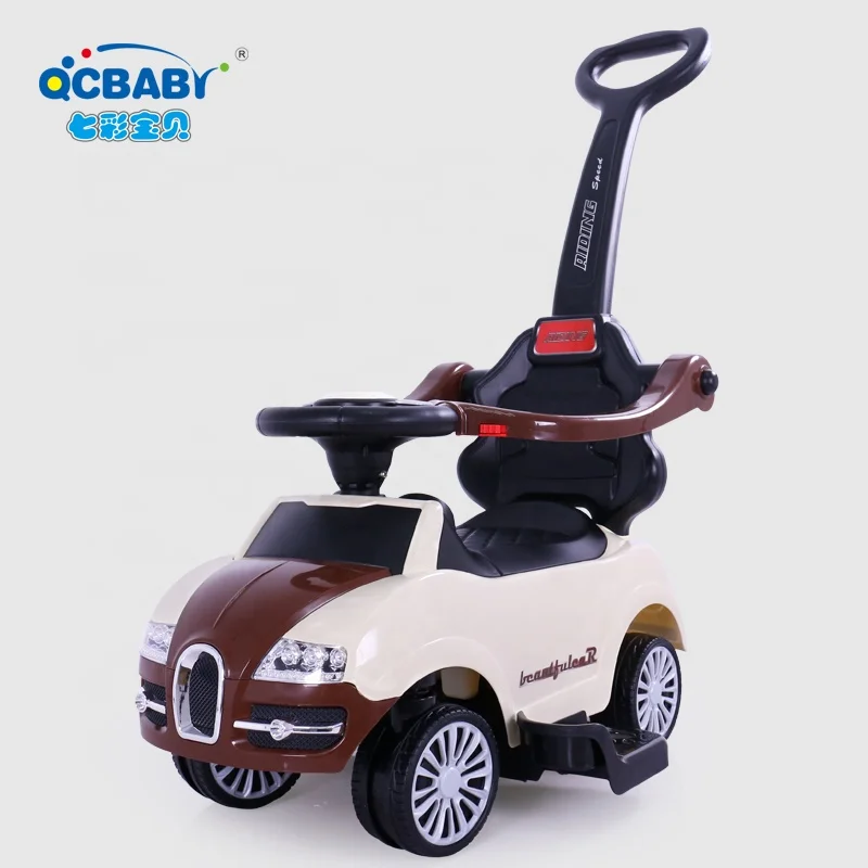 
Hot Sale Selling Baby car Pusher Plastic Ride On Car With Guard Rail 