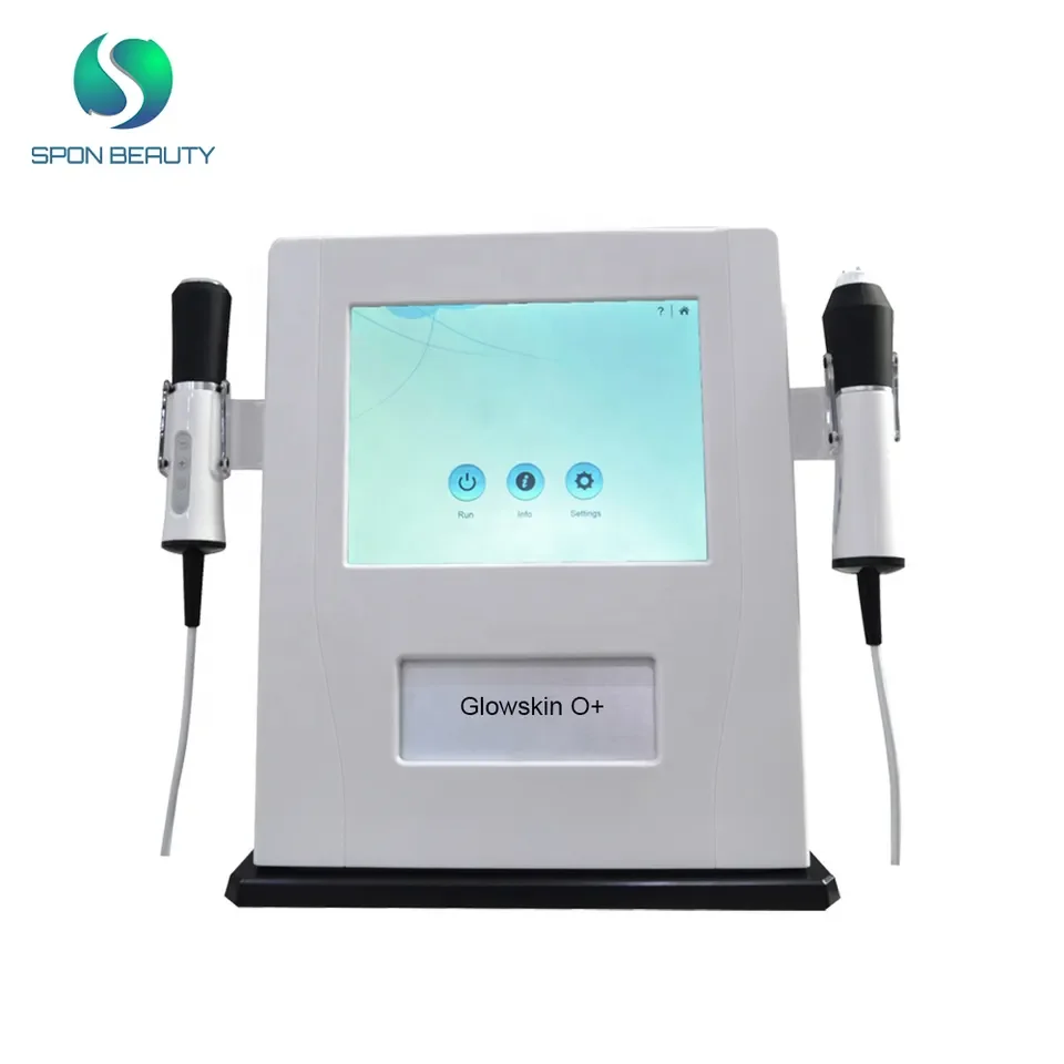 3 handles skin oxygen Skin Moisturizing Glow Skin RF machine for beauty salon1