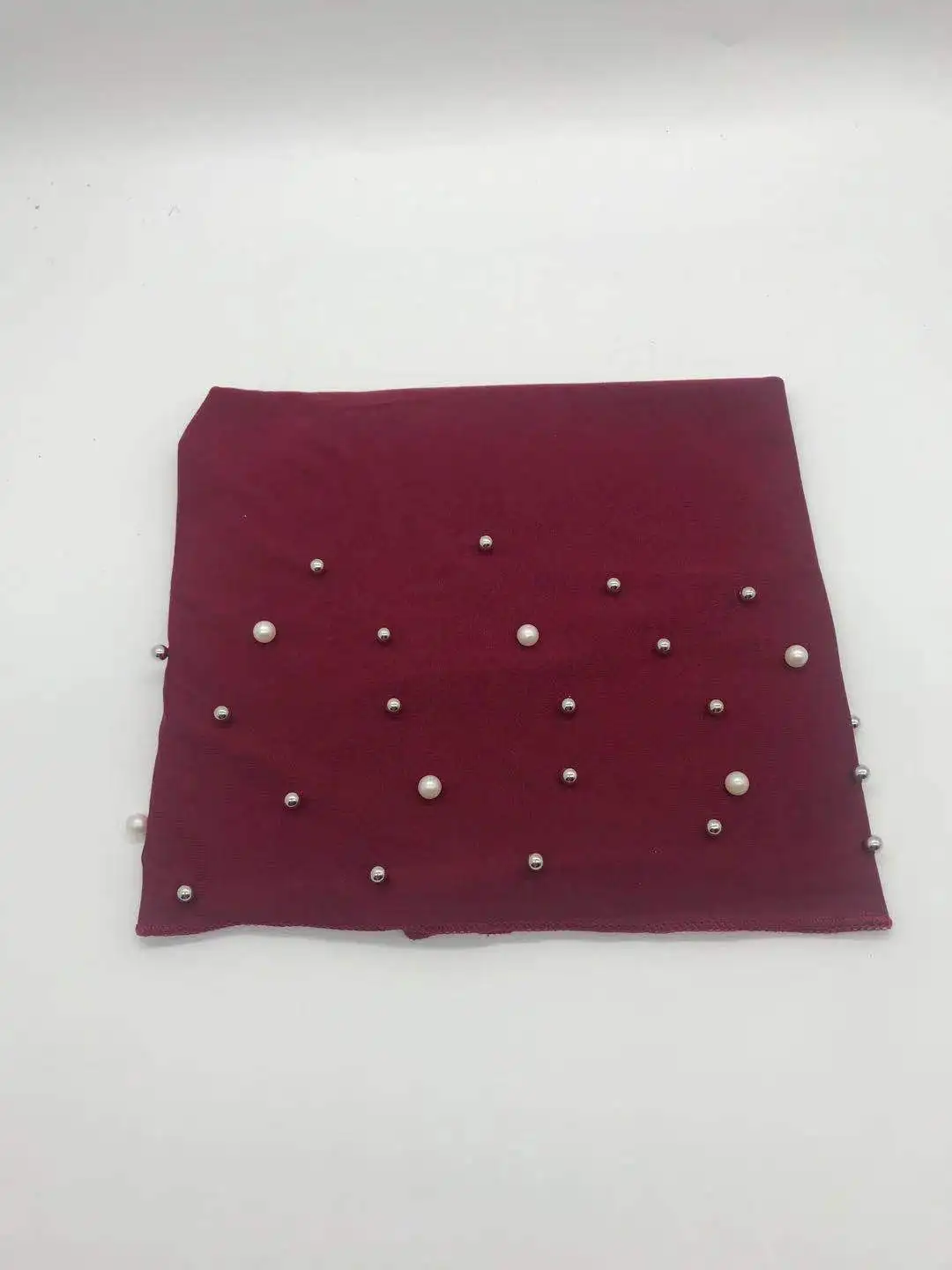 Middle East Versatile Beaded Style Head Scarf Milk Scarf Fabric Women Turban Hat Outdoor Bandanas Hat