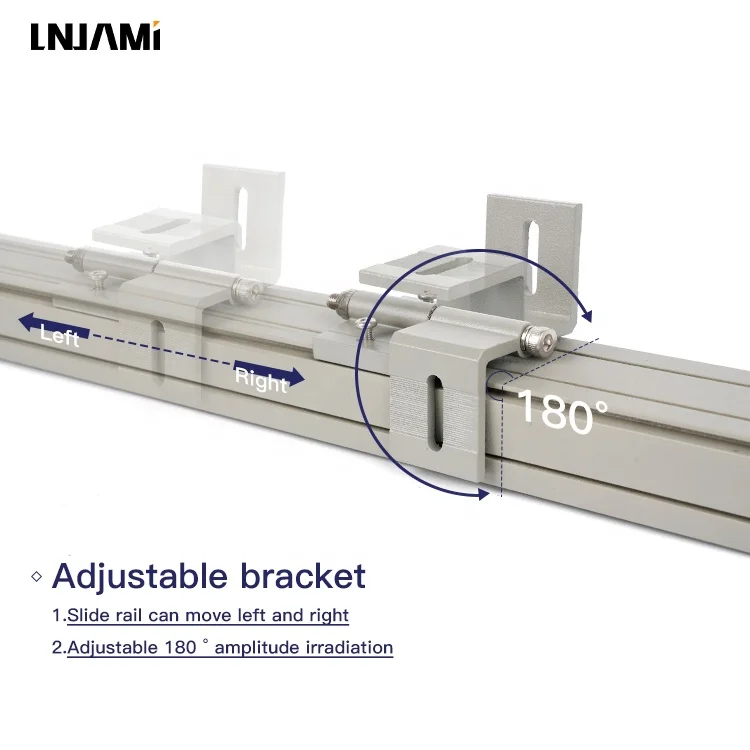 LNJAMI DC24V IP65 линейный фасадный светильник 24 Вт DMX RGB светодиодный настенный светильник для наружного водонепроницаемого архитектурного освещения
