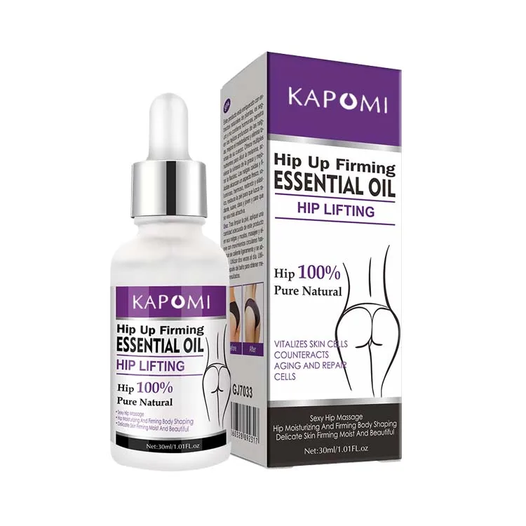Hot selling natural essential oil butt enlargement anti cellulite hip up essential oil wholesale