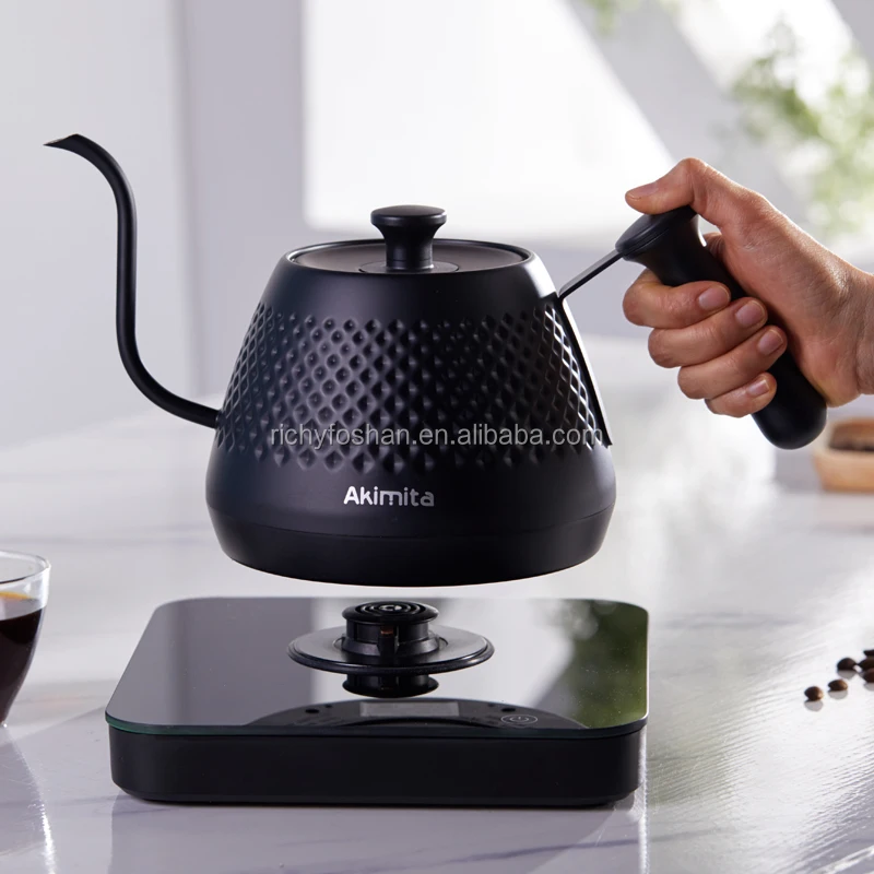 Elegant Fancy Electric Tea Kettle Hotel Kettle Black Coffee Drip Kettle Best Gift For House Warming And Wedding