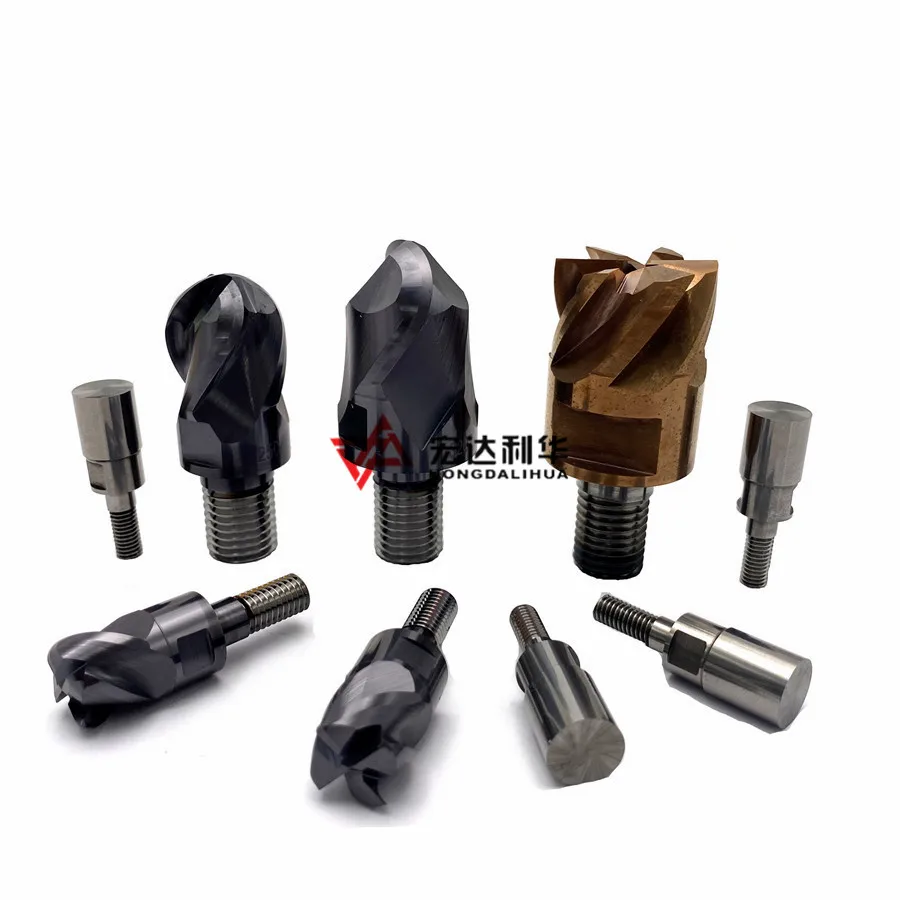 X-UEXR1210 -M8 Super micro grain-exchangeable carbide radius end mills cutters ,modular cutting heads