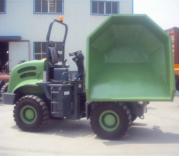 high lifting oil palm farm dumper