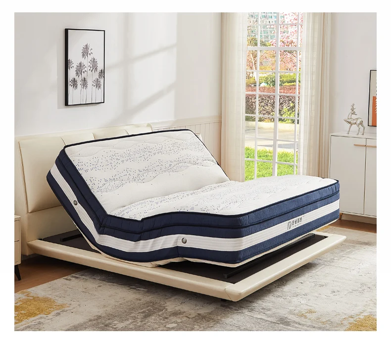 Custom Reclining Luxury Mattress Factory Supply Electric Mattress Adjustable Smart Bed Mattress