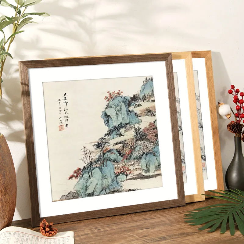 High Quality Custom Australia 8*8 White Wall Art 3D Deep Square Diy Wholesale Handmade Shadow Boxes Photo Frames