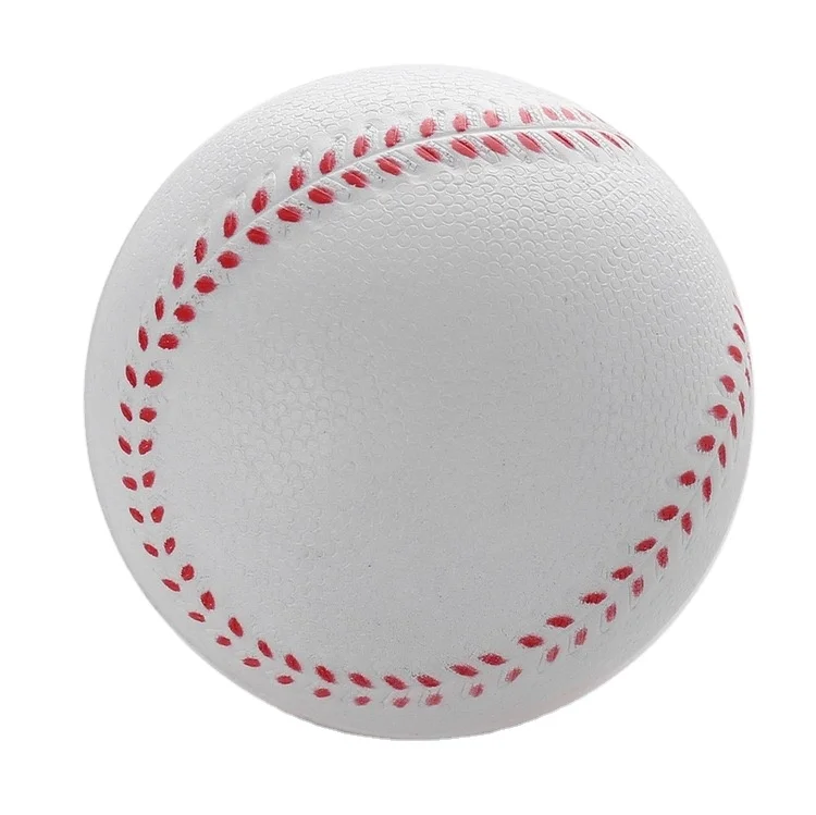 
PU baseball foam elastic ball PU pressure softball student soft toy baseball 