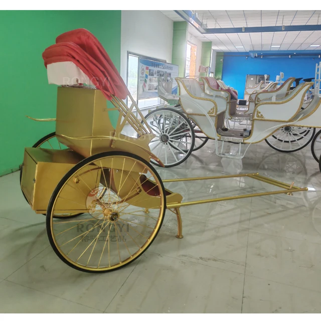 old shanghai new type large comfortable wedding  taxi/Classic bicycle rickshaw/Quality Strong comfortable rickshaw with sunshade