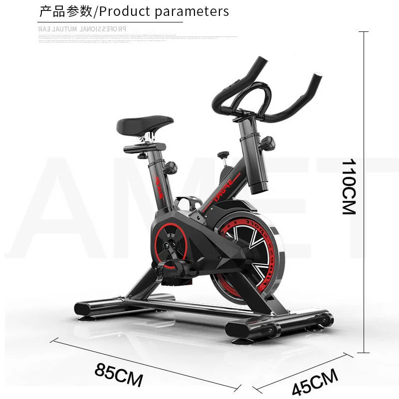 Commercial Spinning Bike Professional Fitness Magnetic Resistance Body Fit Indoor Exercise Spinning Bike with Screen Black