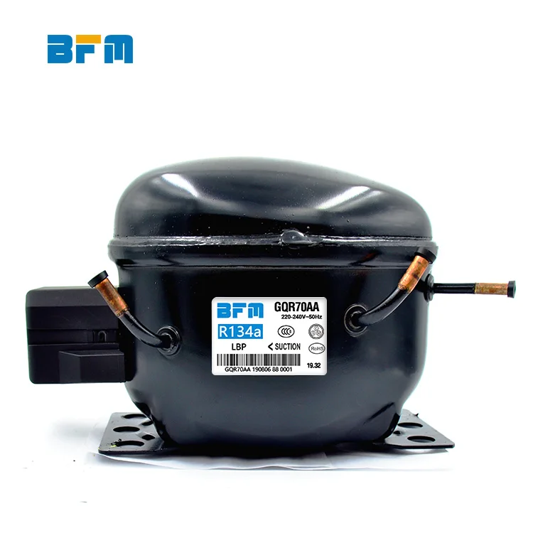BFM GQR70AA  220/240V/50Hz  GQY70AD 115/60Hz GQR70AG 220-240/50~60HZ R134a refrigeration compressor for refrigerator