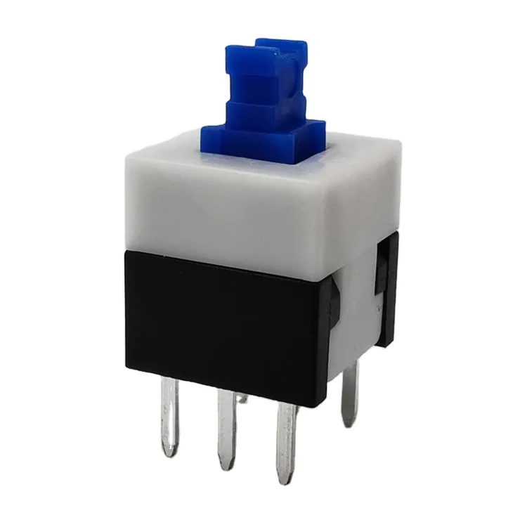 China factory supplied top quality double pole tactile pushbutton lamp switch  on/off