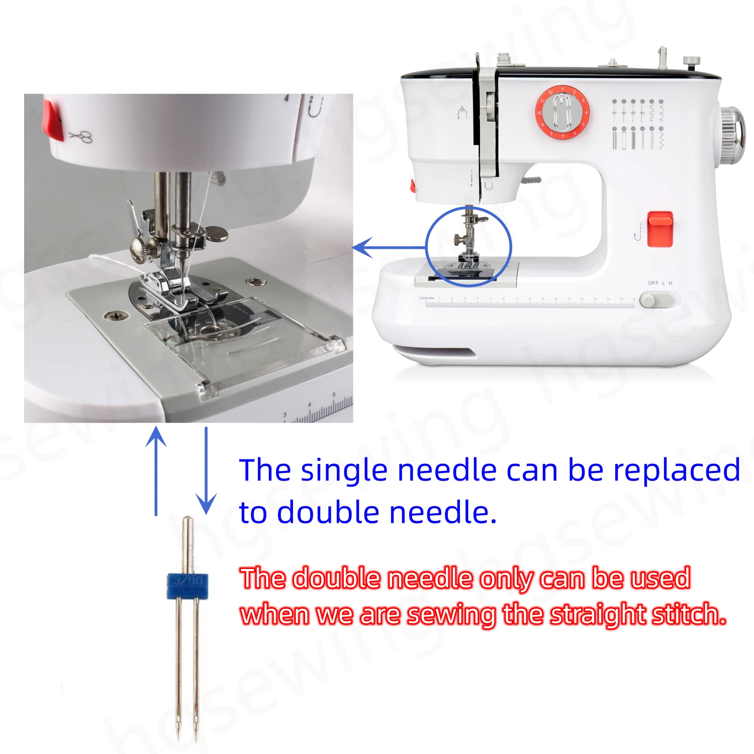 CE CB ROHS VOF home use overlock sewing machine mini mesin jahit Malaysia popular model FHSM-519 mesin jahit otomatis