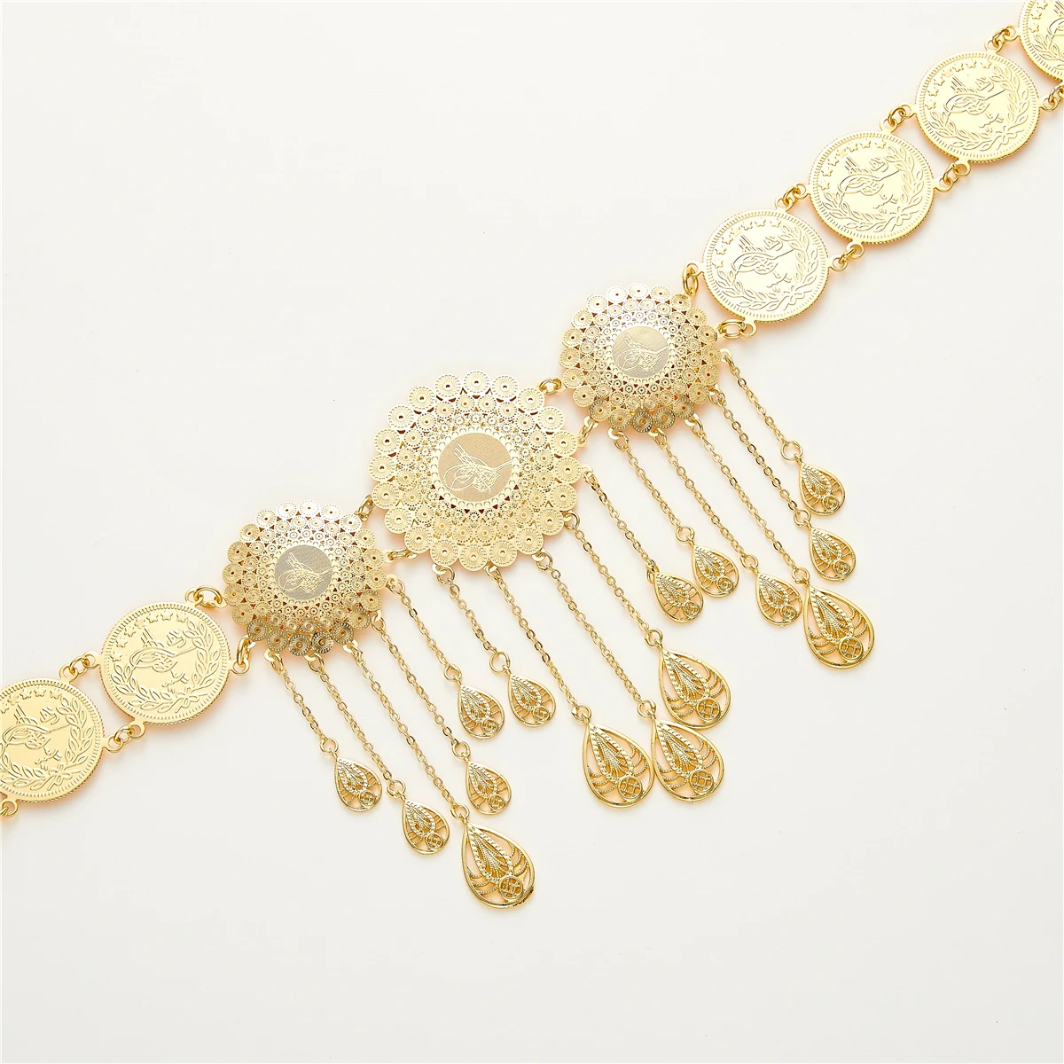 Новинка 2022, популярный женский сексуальный пояс с золотым покрытием в национальном стиле