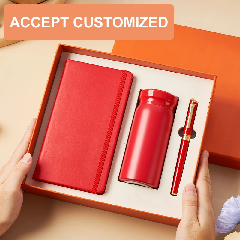Premium Gift Sets Custom Corporate Promotional Gifts Item With LOGO Cup and Notebook Gift Set