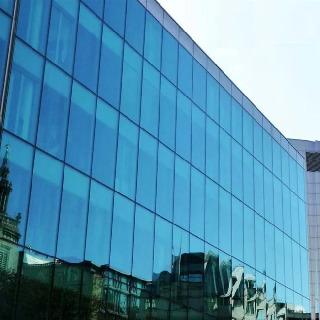 China High Quality Glass Factory Reflective Energy Efficient Glass for Greenhouse Building Glass