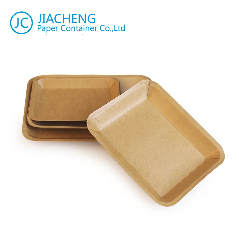 
Creative oil proof vegetable and fruit salad box disposable fried chicken rice chips kraft paper box for barbecue 