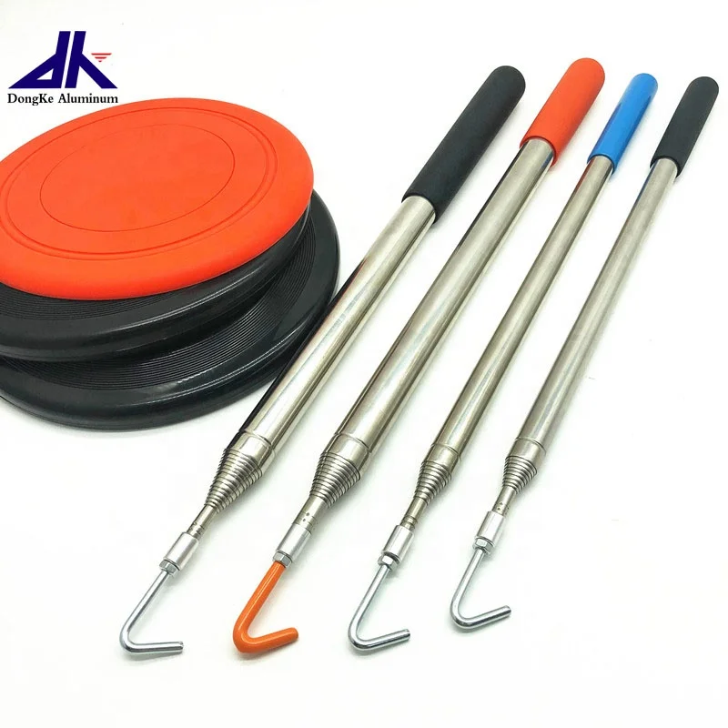 Custom flying Discs Golf Retriever pole for outdoor flying disc sport exercise product