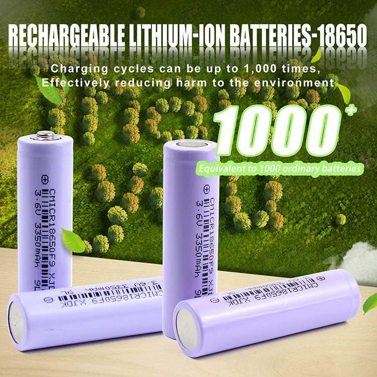 HAKADI 3.7V 3350mah 18650 Lithium-ion Battery Cylindrical Rechargeable Wholesale Electric Bicycles/Scooters USA