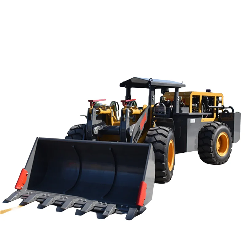Manufacturer Four Drive Mine Downhole Loader Explosion-proof Coal diesel Dwarf Body Design Is More Practical