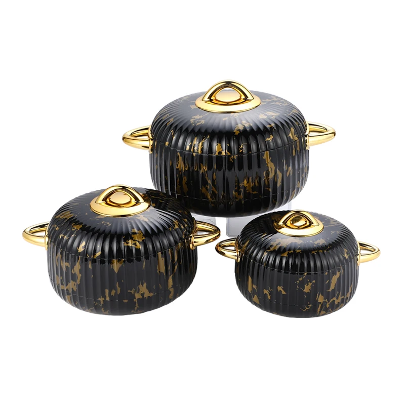 2024 новинки 1.0L 2.0L 3.5L 3 комплекта Горячие горшки Термоизолированный подогреватель пищи