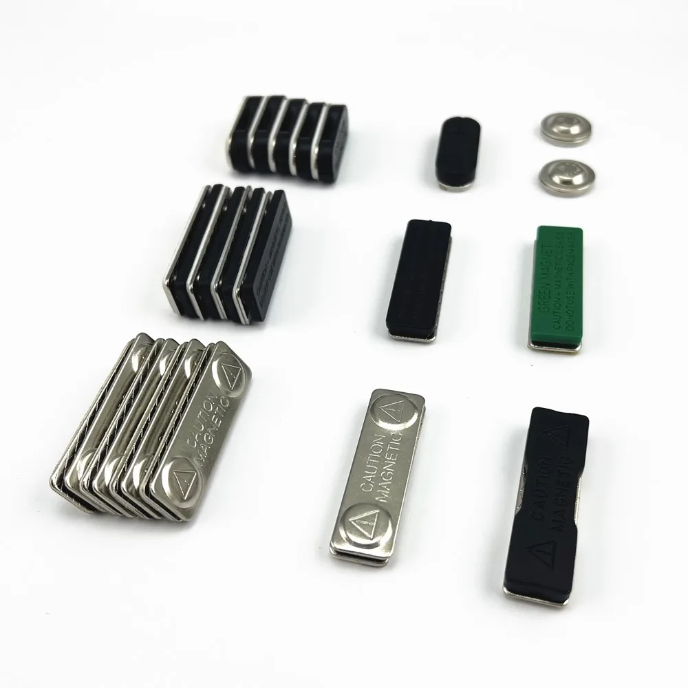 Factory Outlet Strong Reusable Magnetic Plastic Name Badge