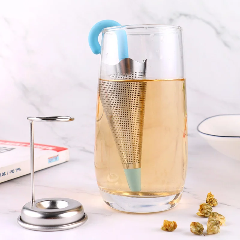 Силиконовый фильтр для заварки чая