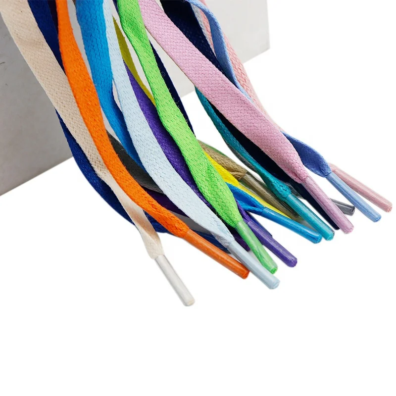 Fashion Flat Waxed Cotton Shoe Laces Unisex Boots Casual Sneakers Shoelace Leather Laces Shoes Boots Waterproof for Shoelaces