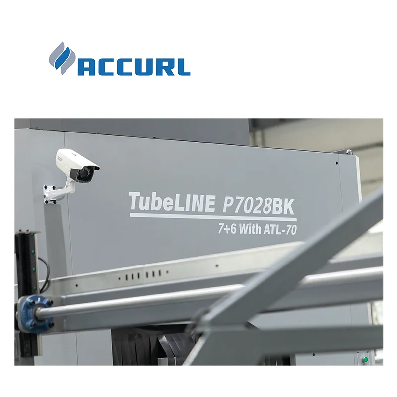 ACCURL High Cutting Precision Factory Direct BK Series7028 Tube Laser Cutting Machine / Laser Fiber Tube Cutting Machine