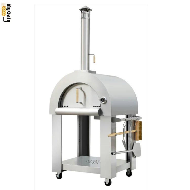 Оптовая цена отдельно стоящая деревянная печь для пиццы сада