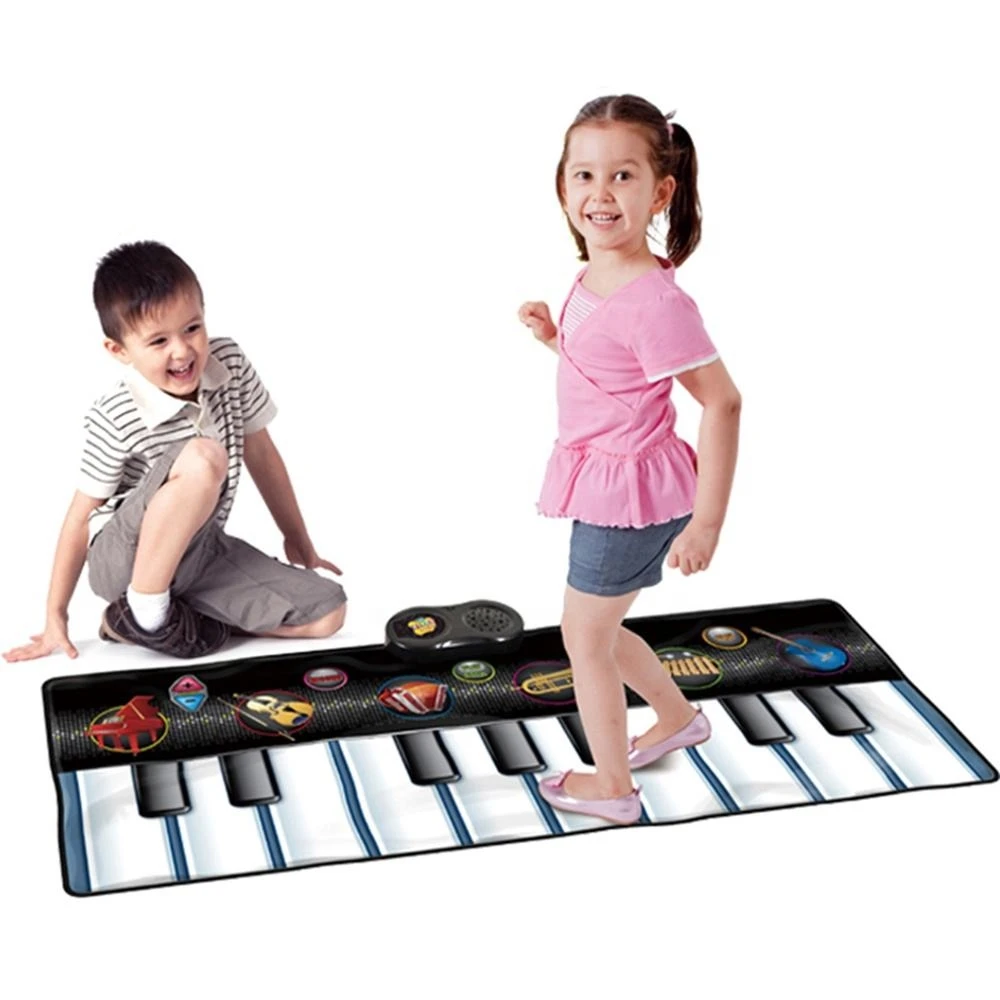 Toys musical portable baby play mat piano keyboard soft musical foldable piano kids play mats musical toy for children