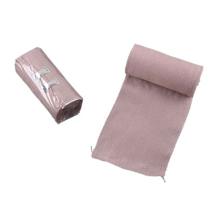 Cheap Price Adhesive Disposable Medical White Elastic Wrap Rubber Bandage