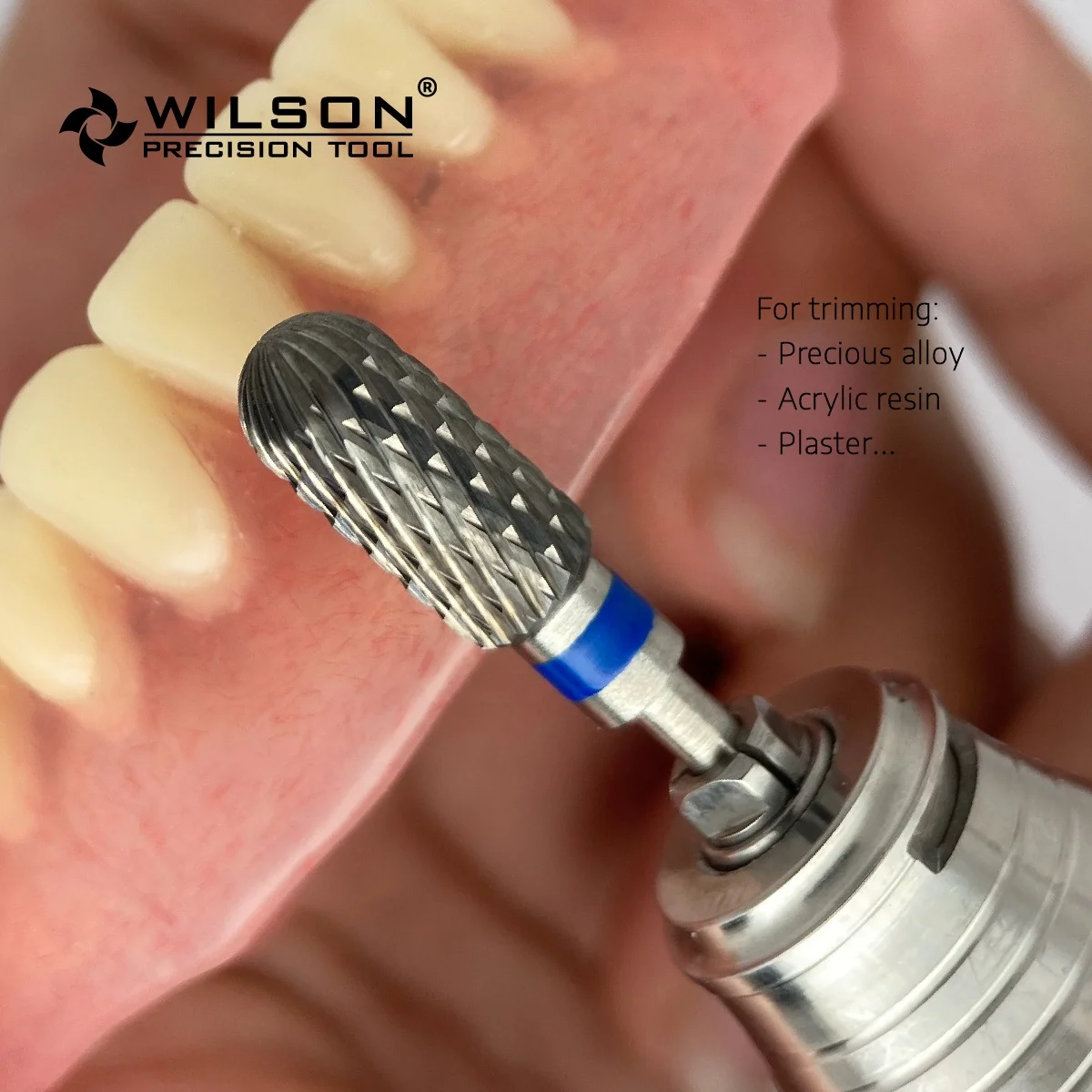 5000320 Factory Wholesale Cross cut HP Tungsten carbide lab burs barrel rounded dental Polishing File for Laboratory Well Sun