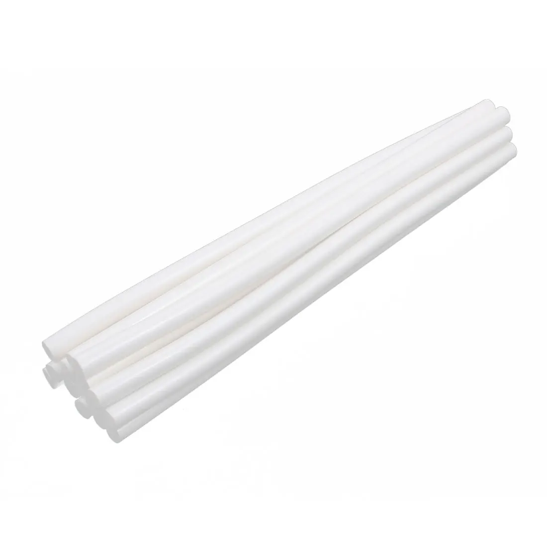 15 Pcs 11mm x 300mm Hot Melt Glue Adhesive Stick Oyster White for Electric Tool Heating