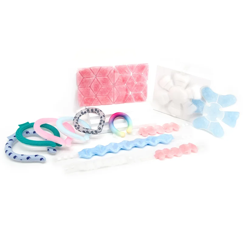 CSI Floral Print Luxury Cool Baby Iced Summer Cold Pet Fiber Ice Bath Cooling Mat With Pet Gel