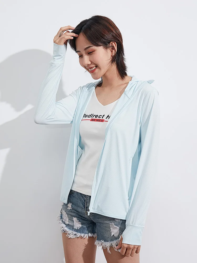 Customized new breathable stretch wear resistant fabric sun protection clothing