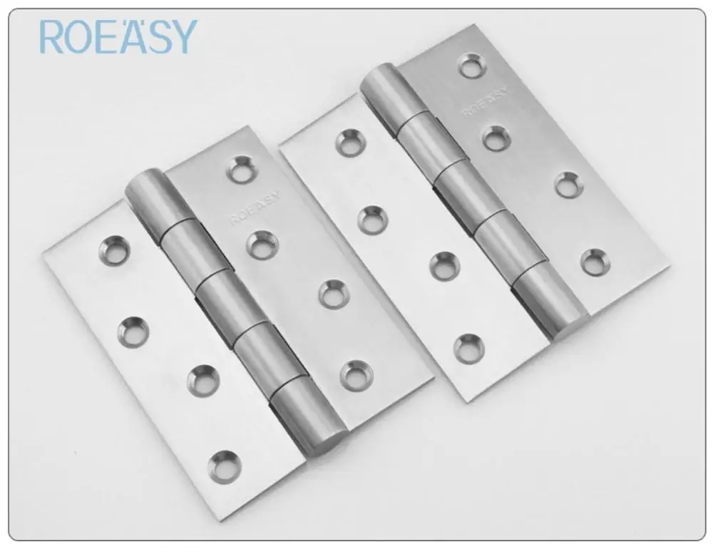 ROEASY welded  head door hinge non ball bearing seal hinge for wooden door